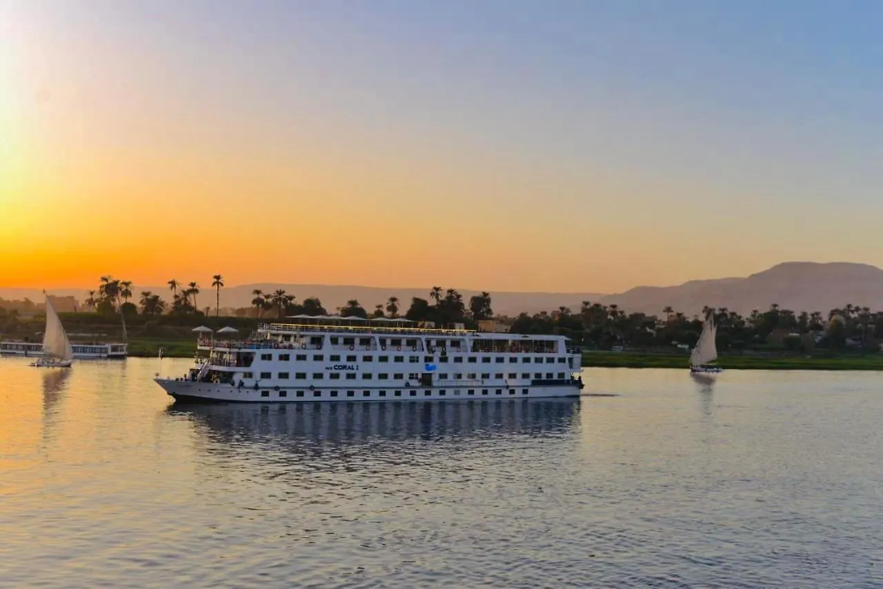Luxor Aswan Coral 2 Nile Cruise Every Saturday From Luxor 4 Nights & Every Wednesday From Aswan 3 Nights